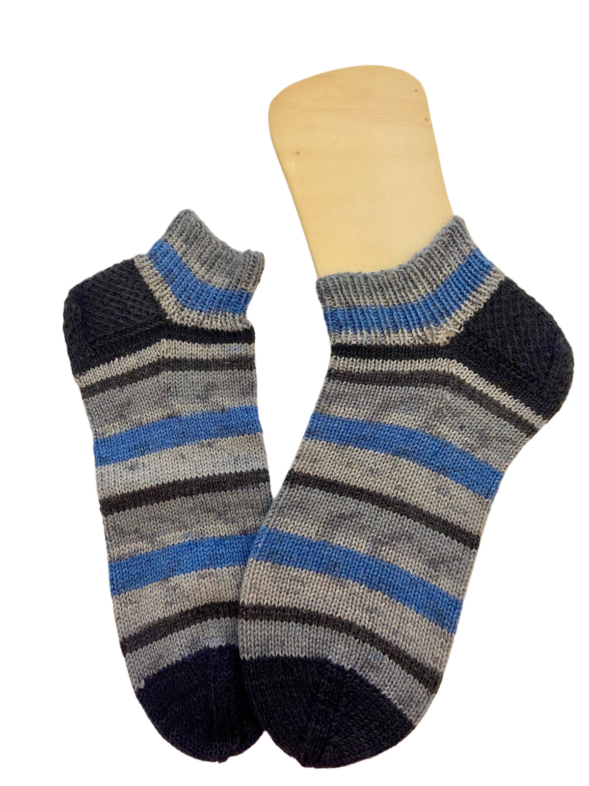 Handgestrickte Sneaker, Gr. 41/42