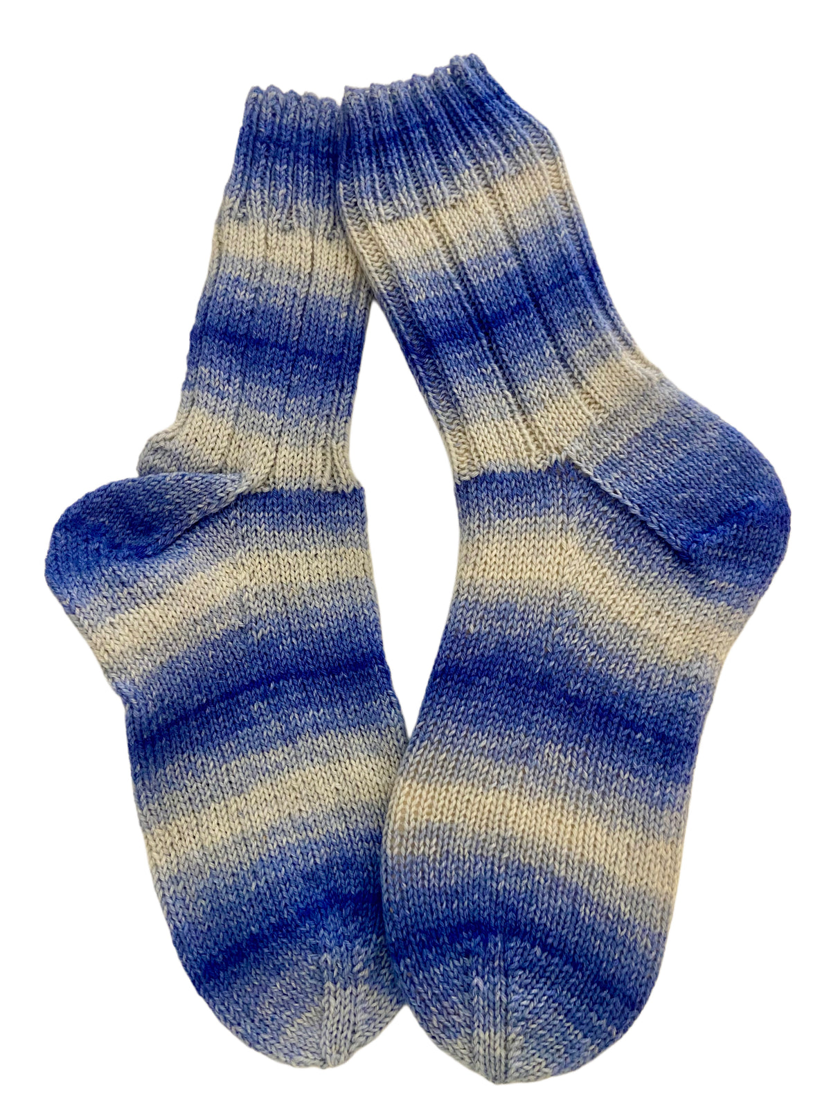 Handgestrickte Socken, Gr. 40/41