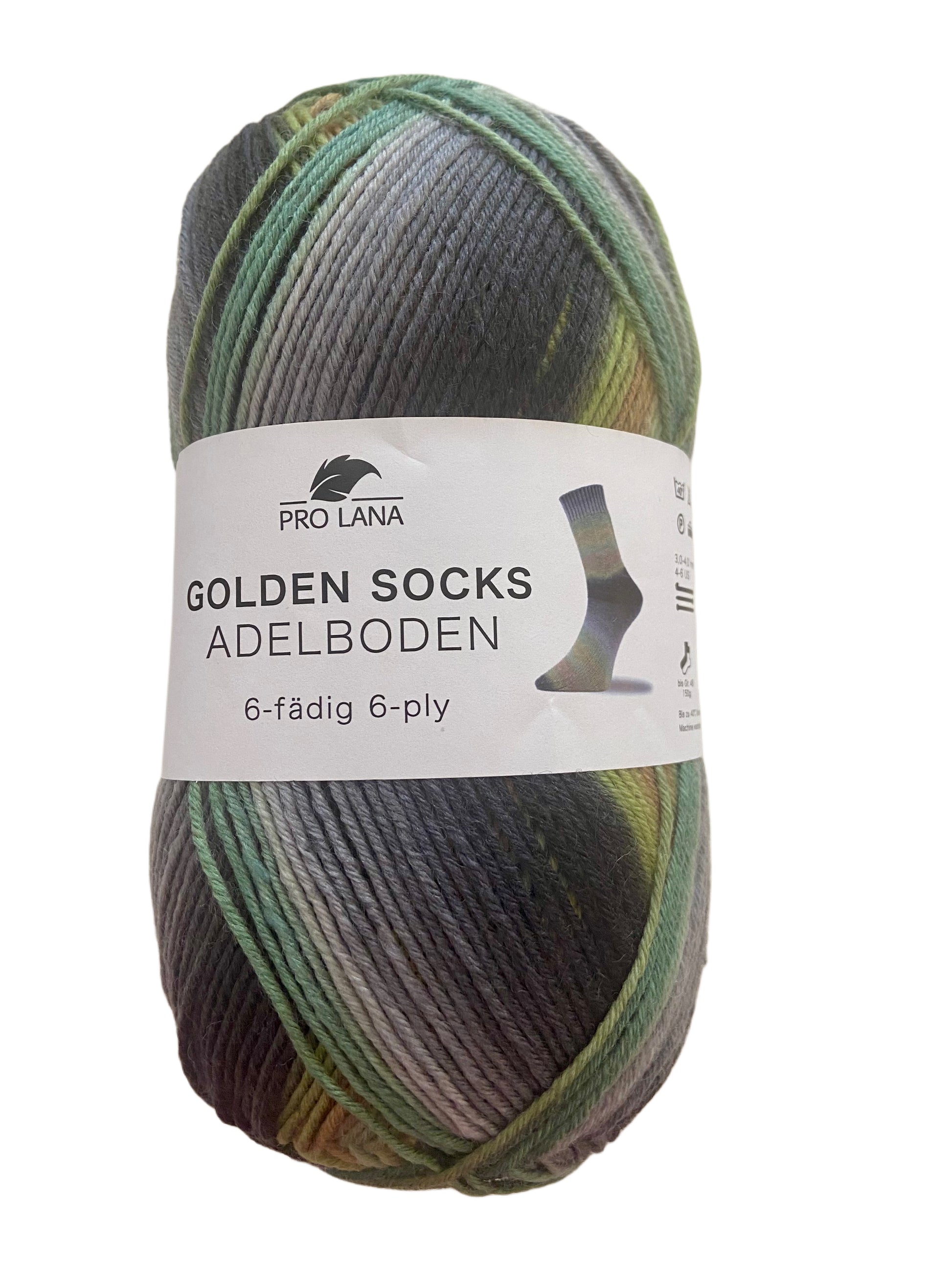 Pro Lana, Golden Socks ADELBODEN, 6-fach, (10,90€ / 150g)
