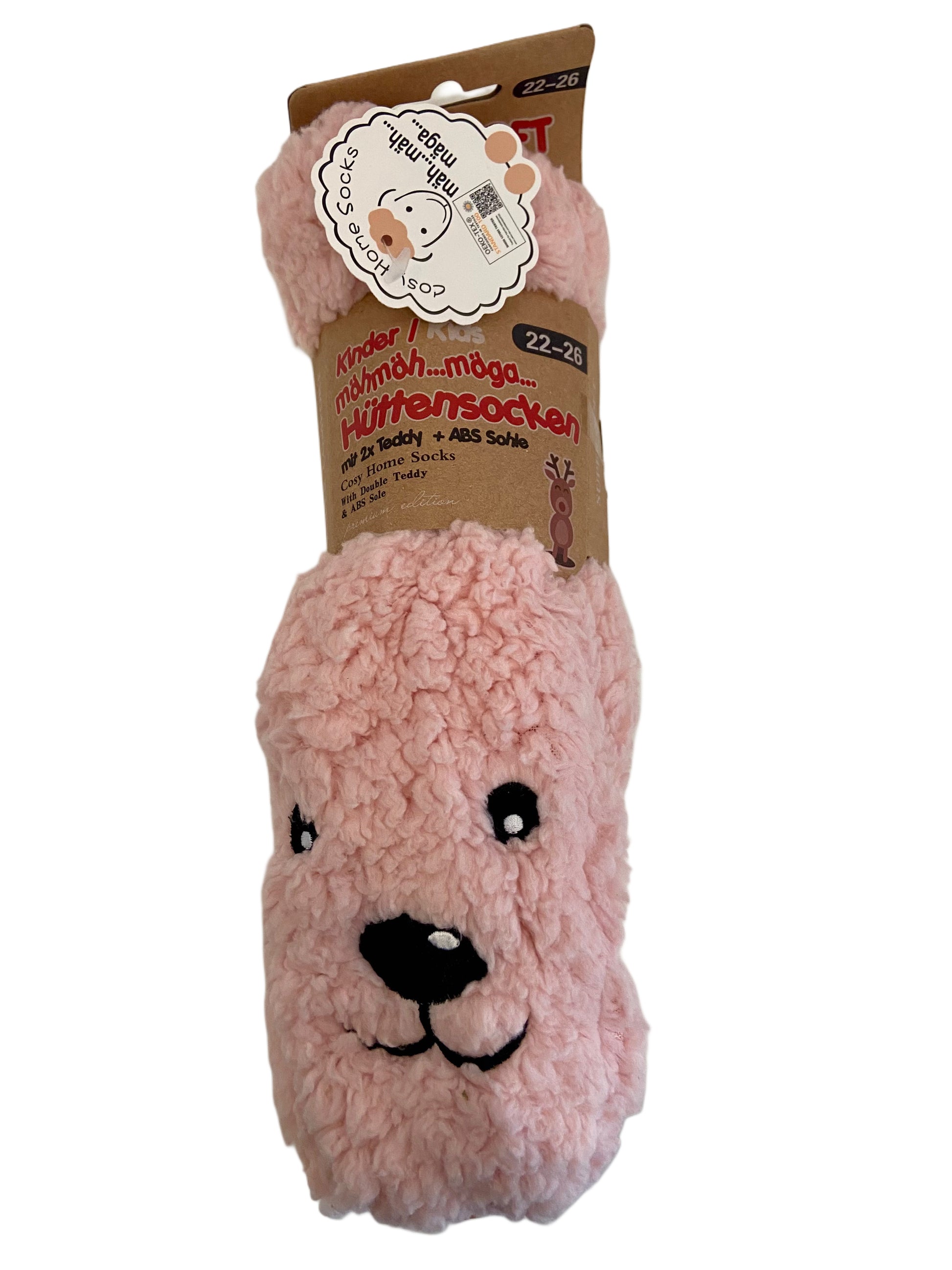 Kinder Hüten-Socken Tier Gesicht mit ABS