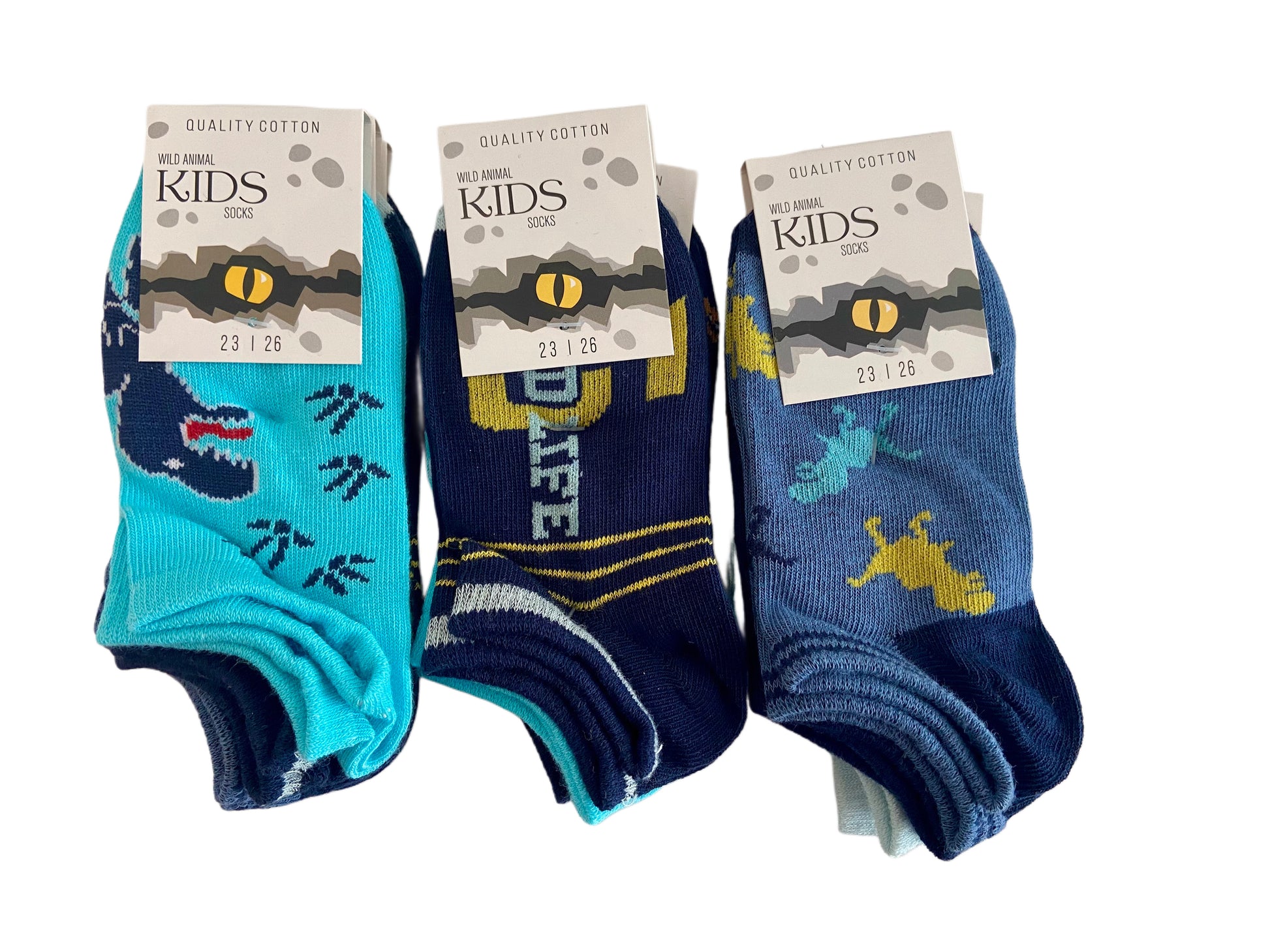 Kindersneaker Wild, 3er Pack