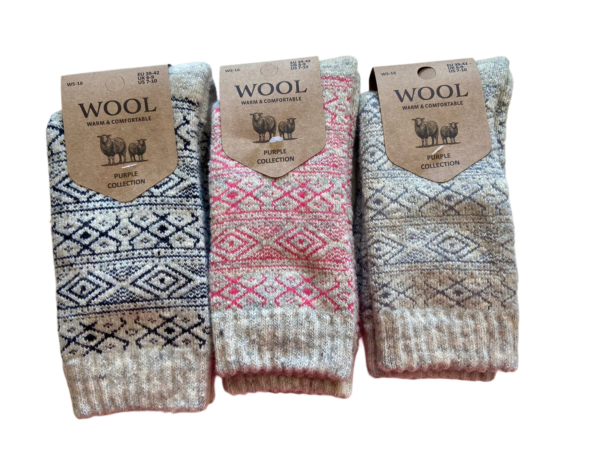 Danish Nordic Wool Socks