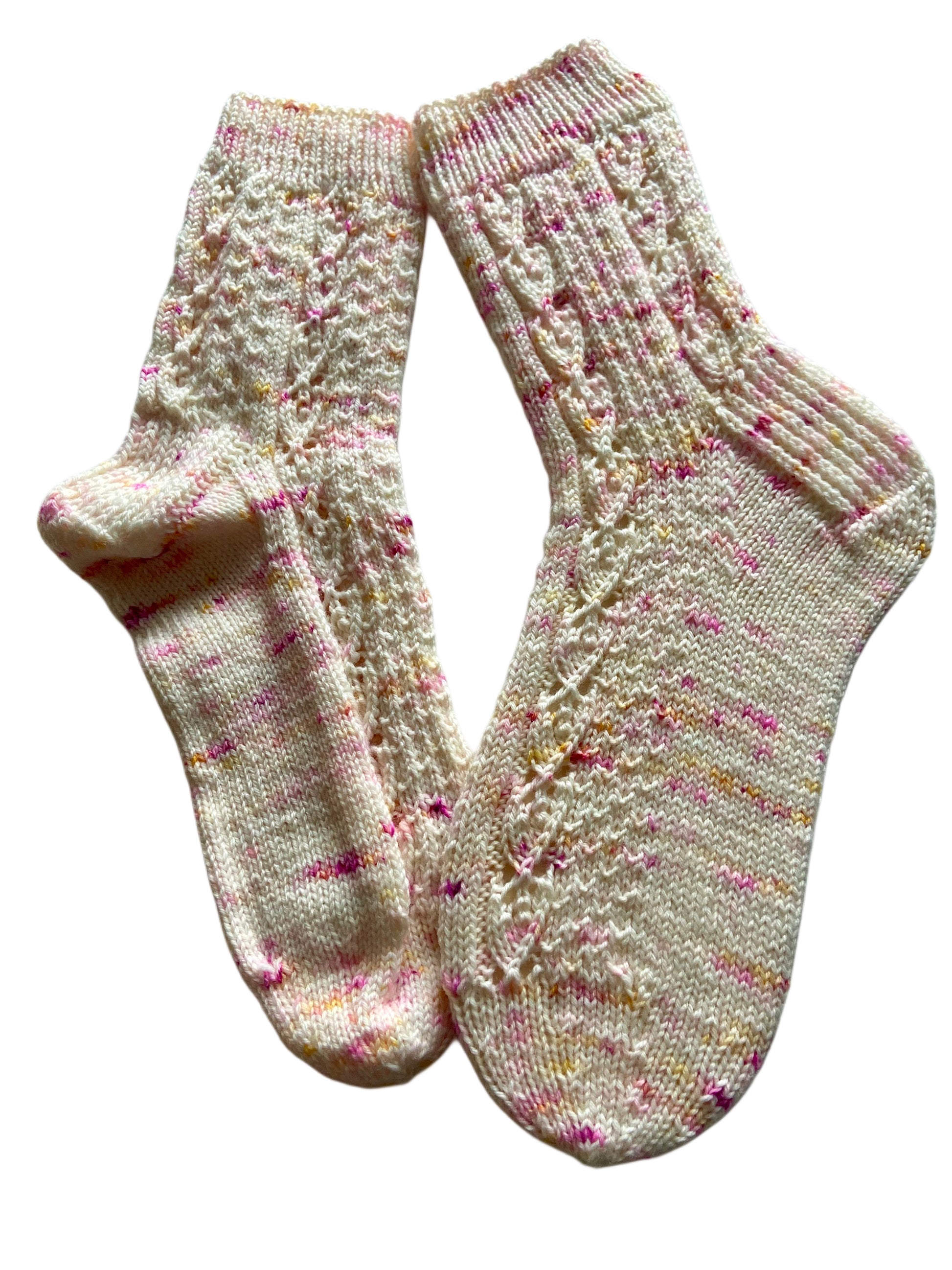 Handgestrickte Socken, Gr. 40/41
