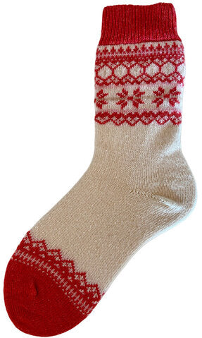 "Hygge" Socken mit Wolle, aus Dänemark