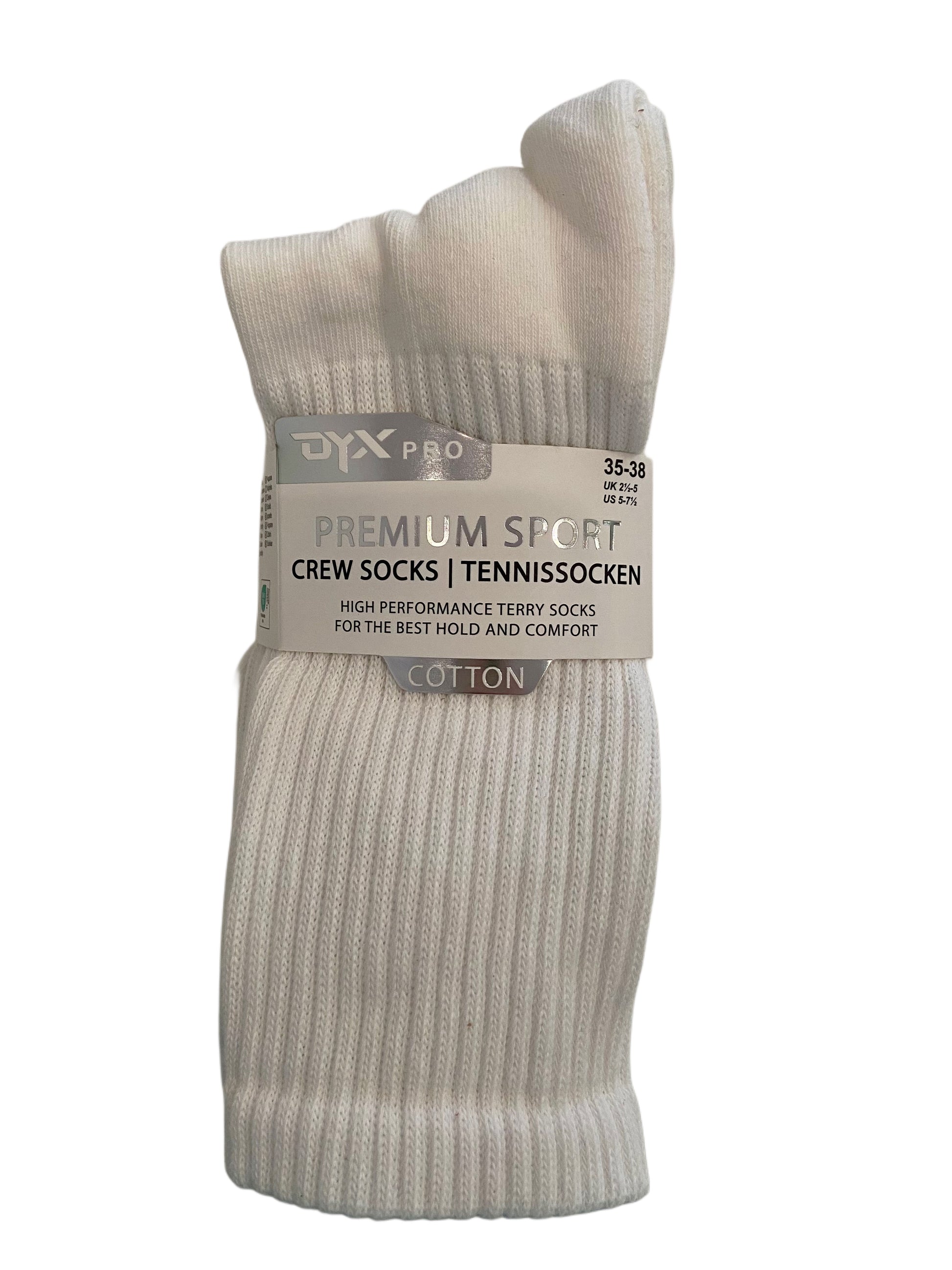 Tennis Socken mit viel Baumwolle, 3er Pack