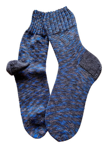 Handgestrickte Socken, Gr. 46/47