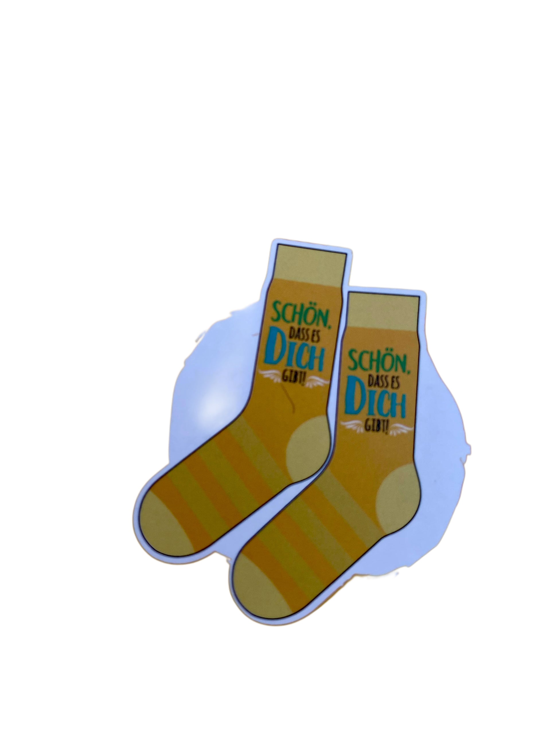 Grußkarten-Socken