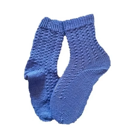 Handgestrickte Socken, Gr. 36/37