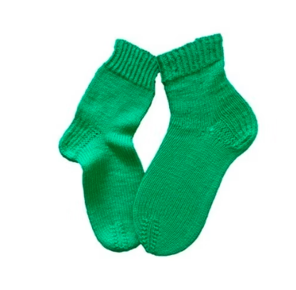 Handgestrickte Socken, Gr. 36/37
