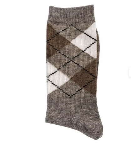Karo-Socken mit Alpaka