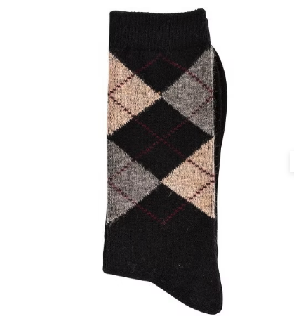 Karo-Socken mit Alpaka