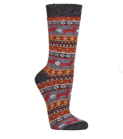 Socken "Peru" Mit Merino- und Alpakawolle