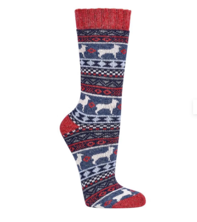 Socken "Peru" Mit Merino- und Alpakawolle
