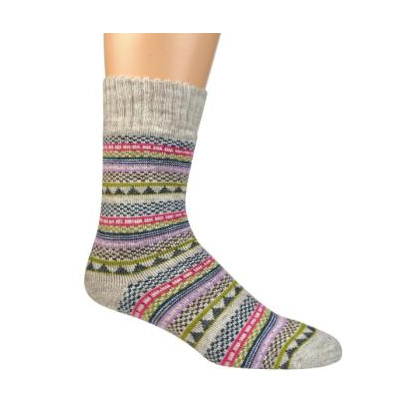 THERMO-Hygge-Socken mit Alpaka OHNE Gummidruck, Gr. 39-42