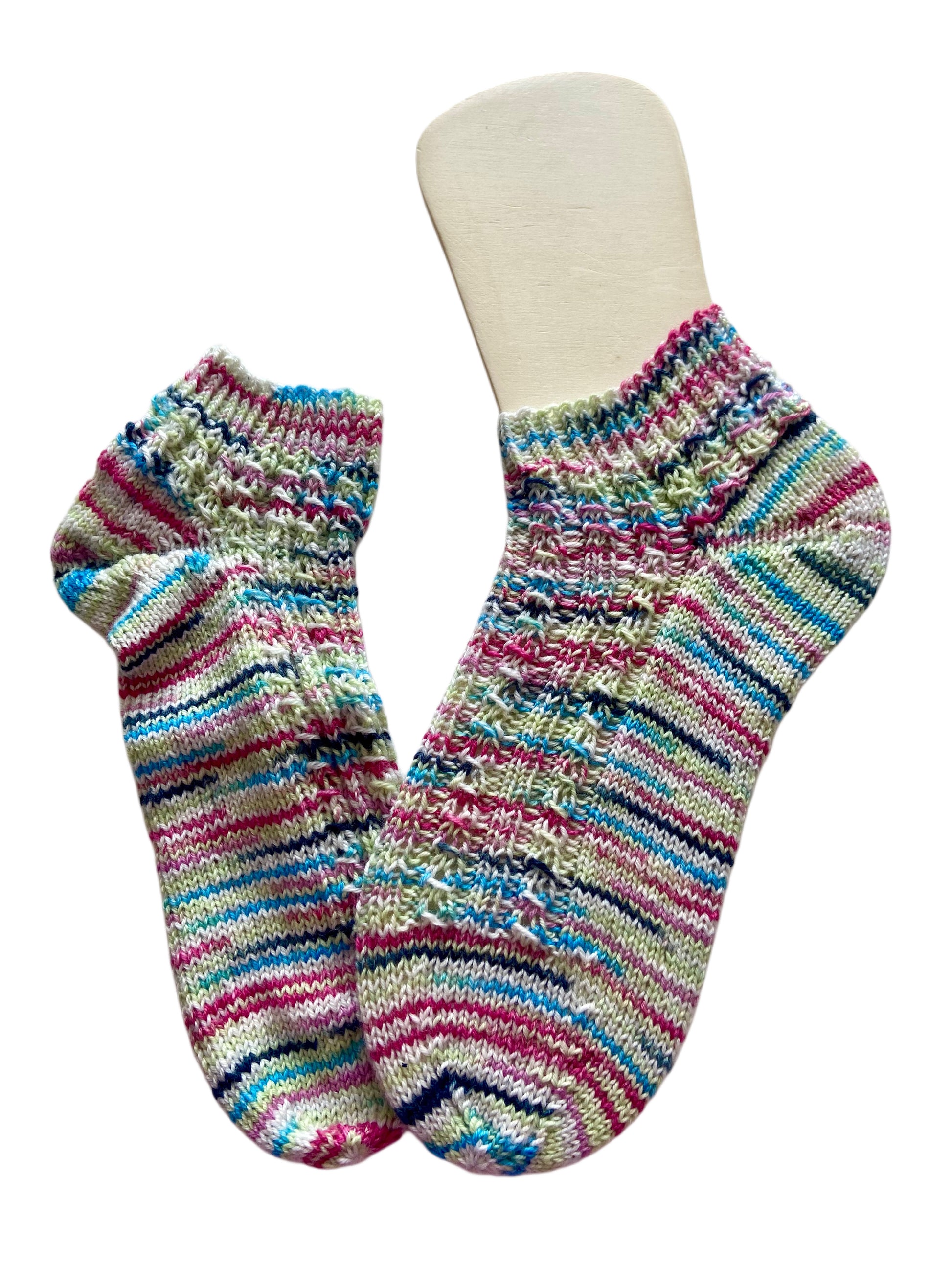 Handgestrickte Sneaker mit KASCHMIR, Gr. 39/40