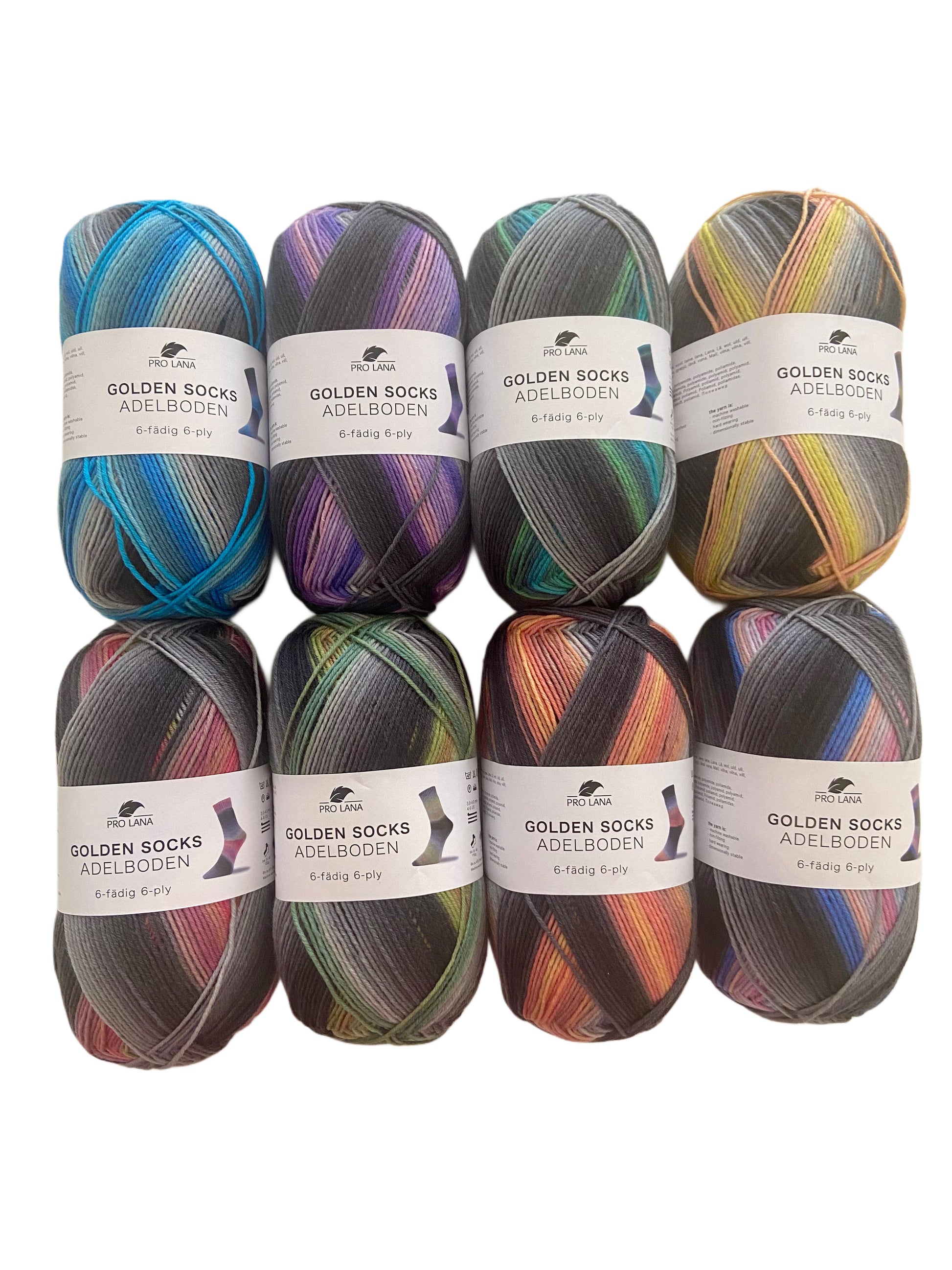 Pro Lana, Golden Socks ADELBODEN, 6-fach, (10,90€ / 150g)