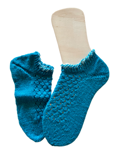 Handgestrickte Sneaker, Gr. 40/41