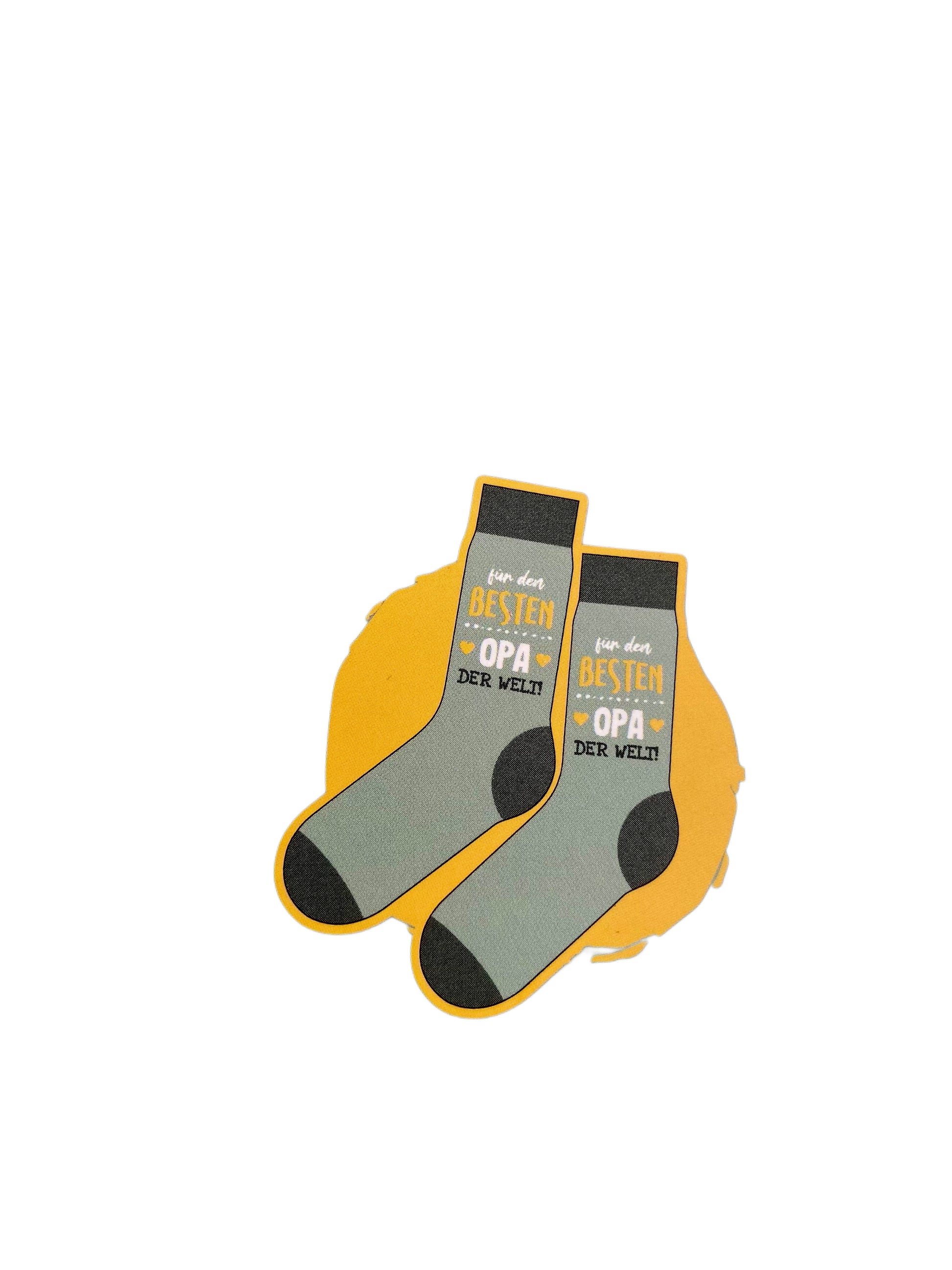 Grußkarten-Socken