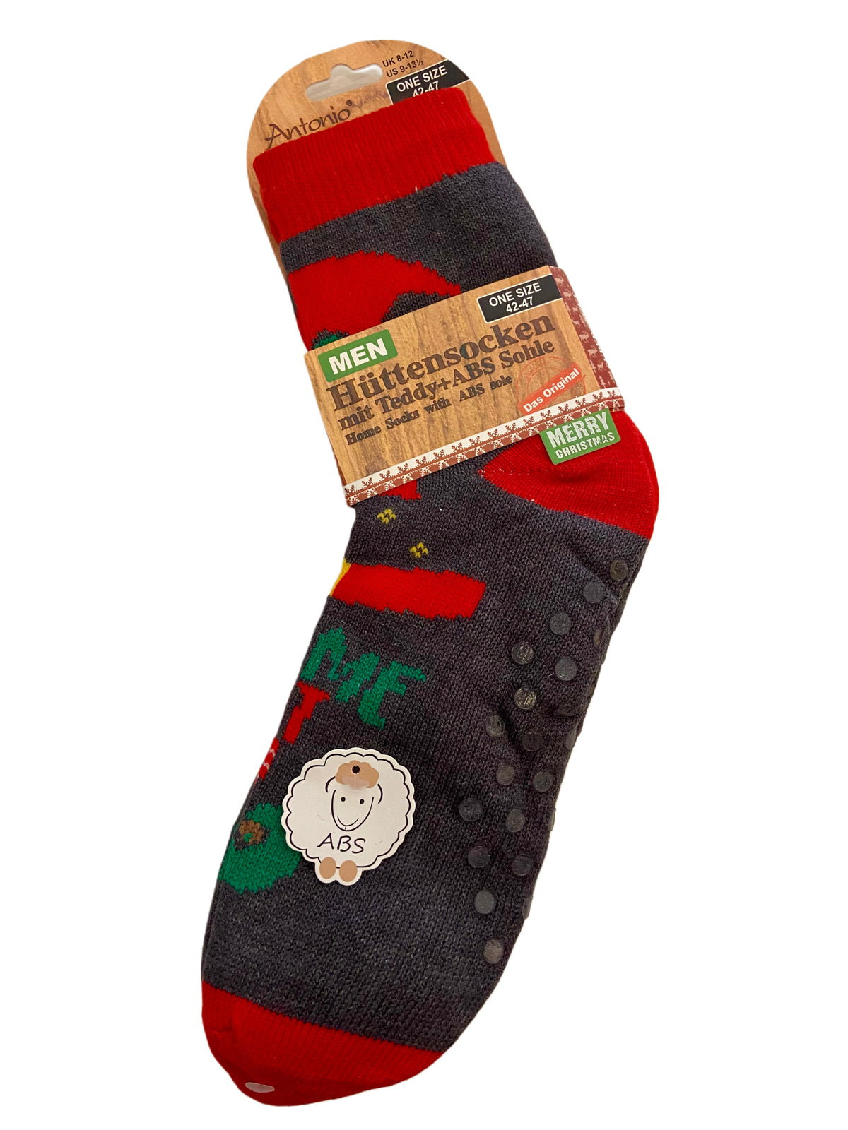 Herren Hüttensocke, Weihnachten, One Size