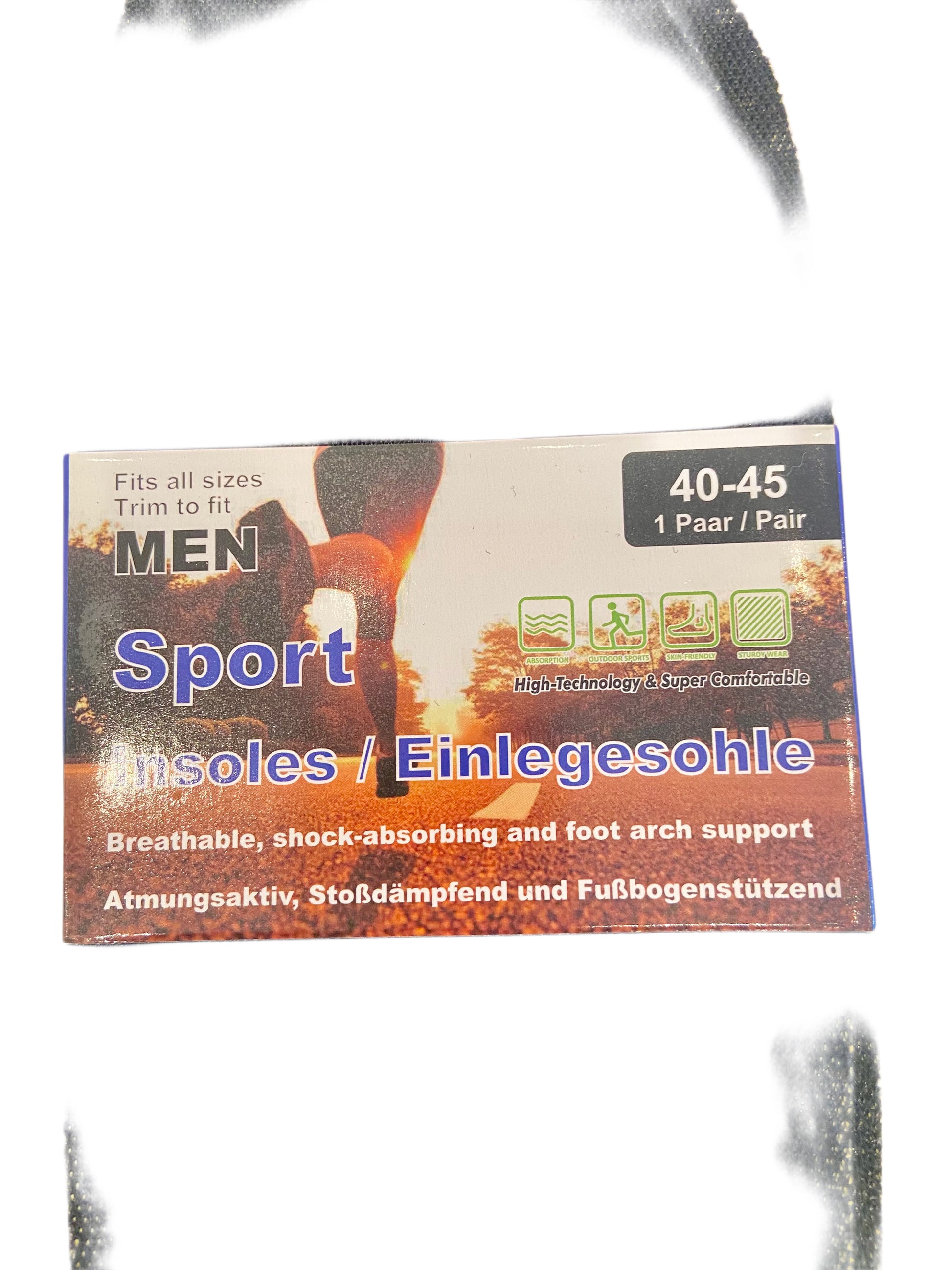 Einlegesohlen SPORT, Herren, Gr. 40-45