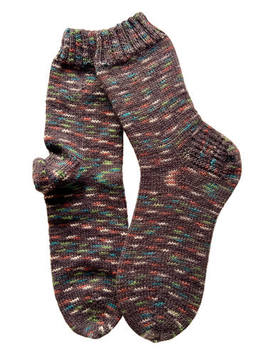 Handgestrickte Socken, Gr. 39/40