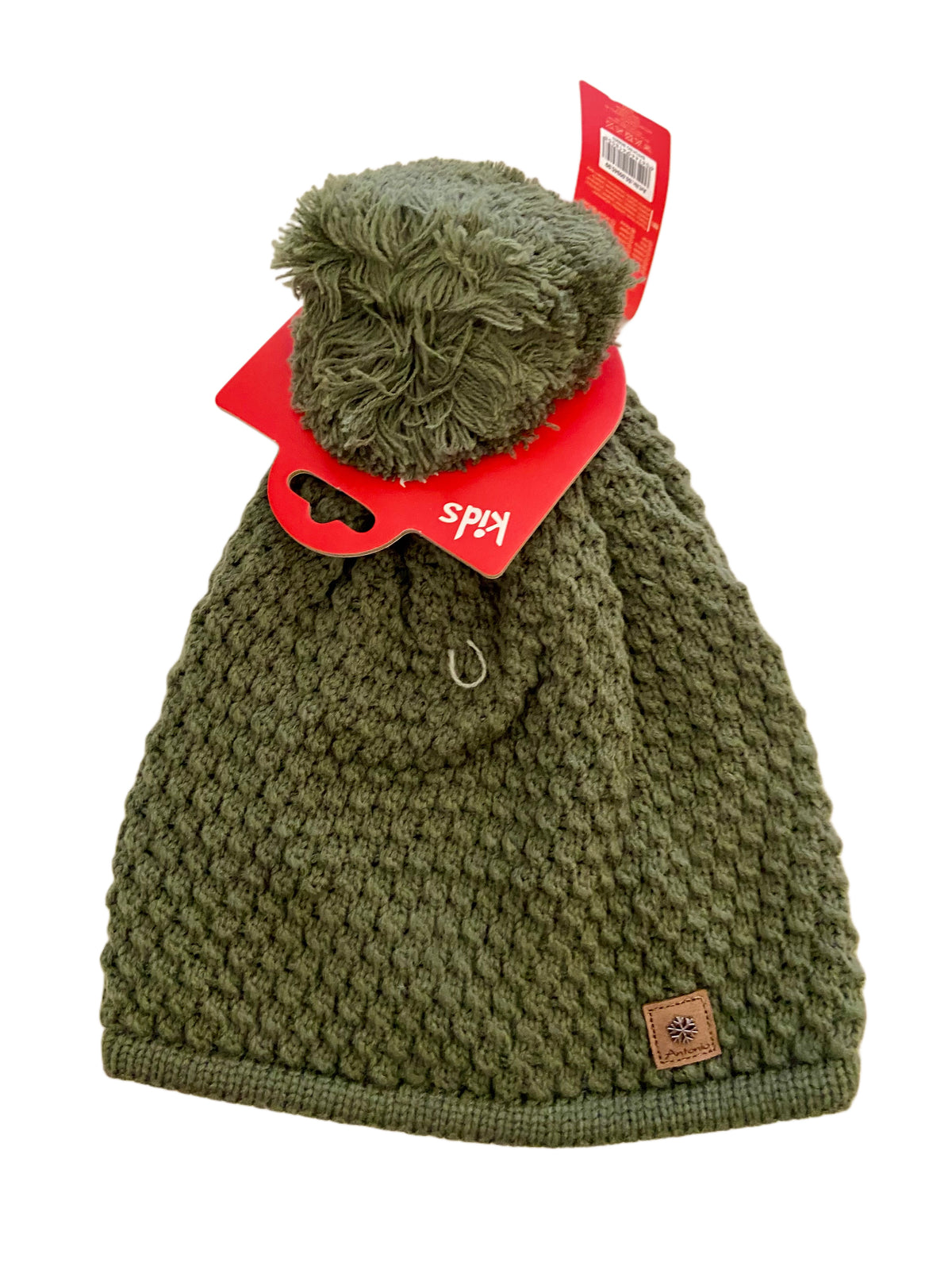 Winter Kinder Mütze, gestrickt, mit Bommel