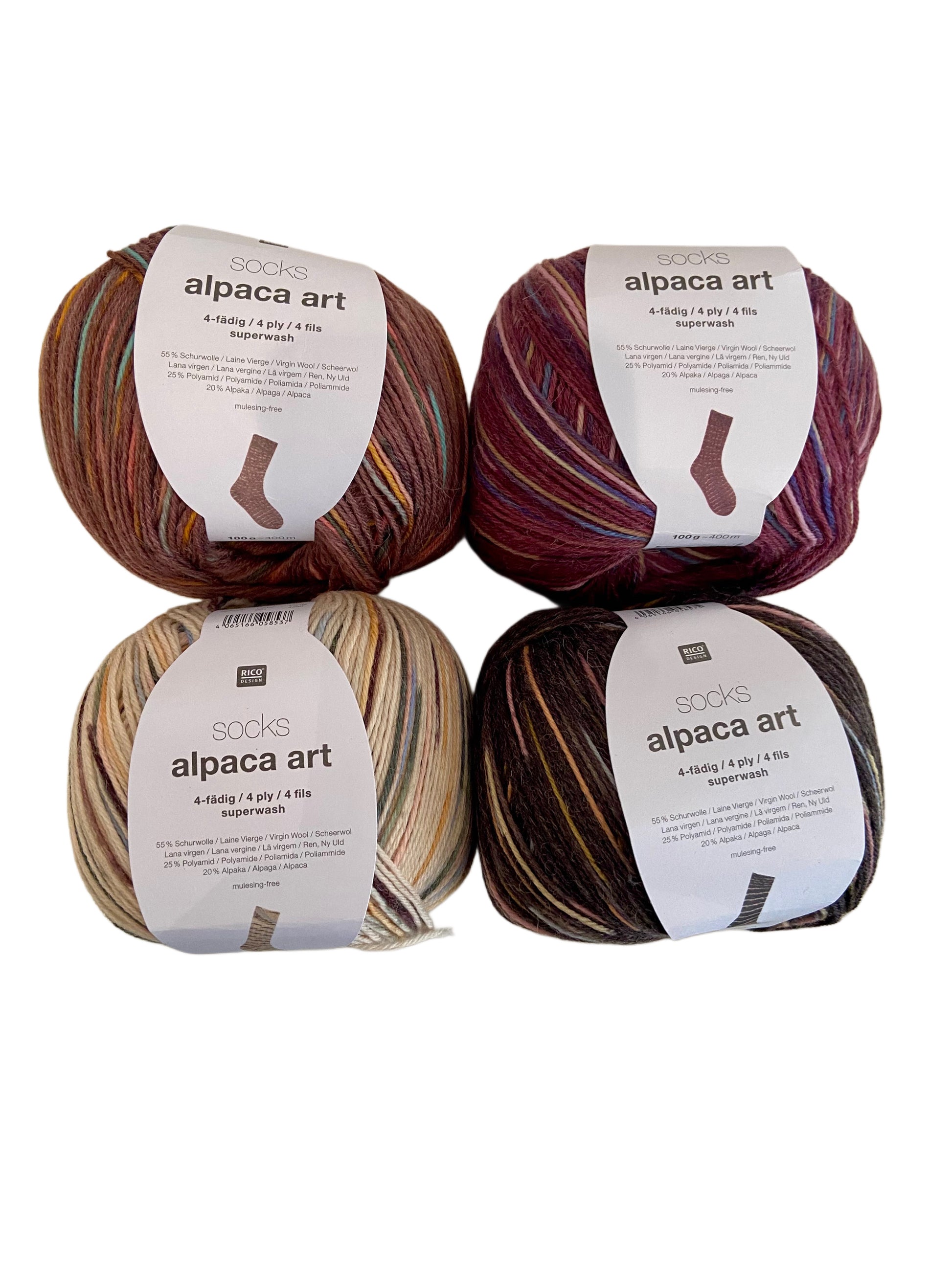 RICO DESIGN, Alpaca Art, 4-fach, (15,50€ / 100g)