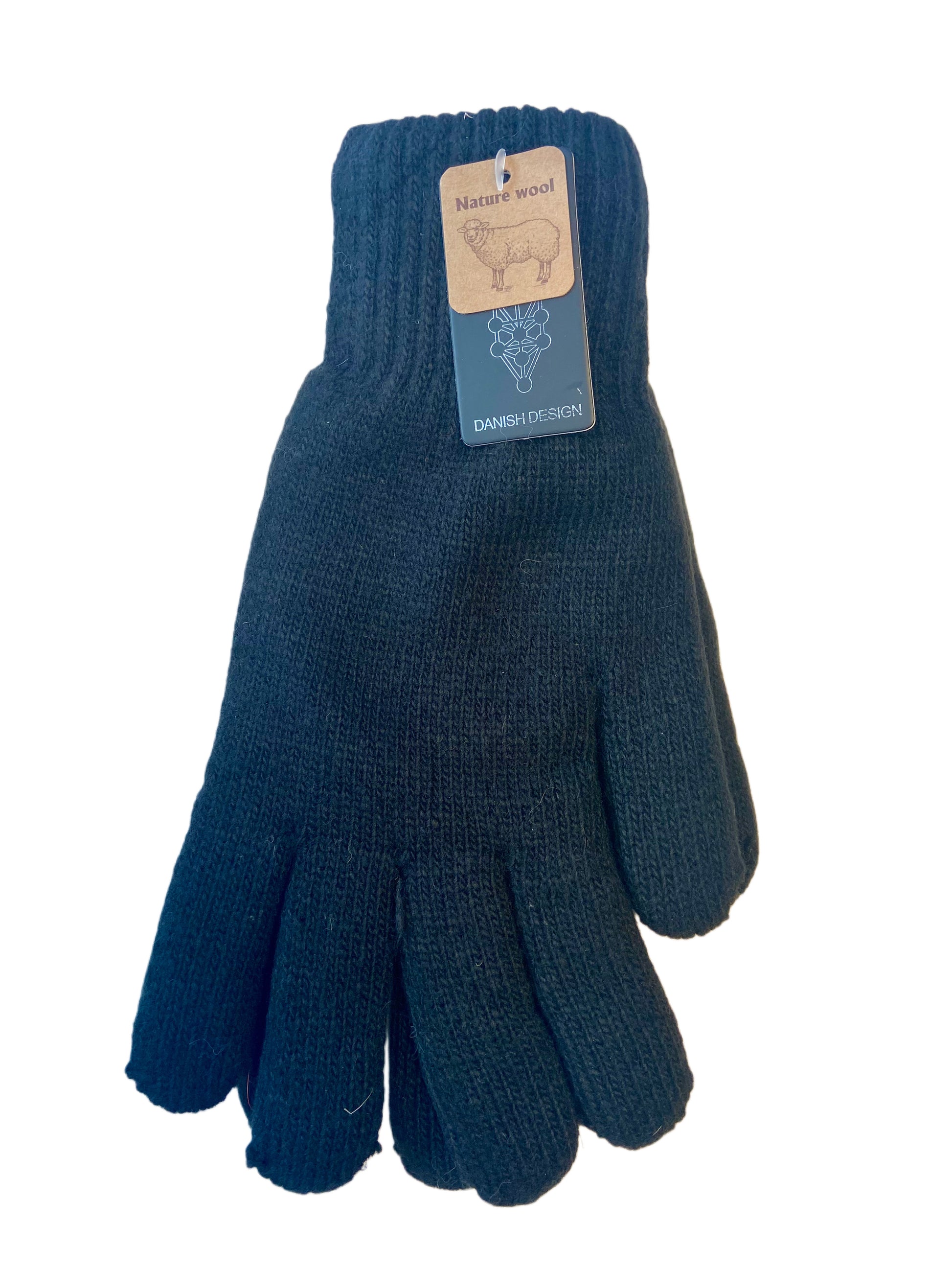 Dicke gestrickte Fingerhandschuhe aus Dänemark