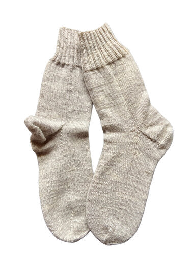 Handgestrickte Socken, Gr. 41/42
