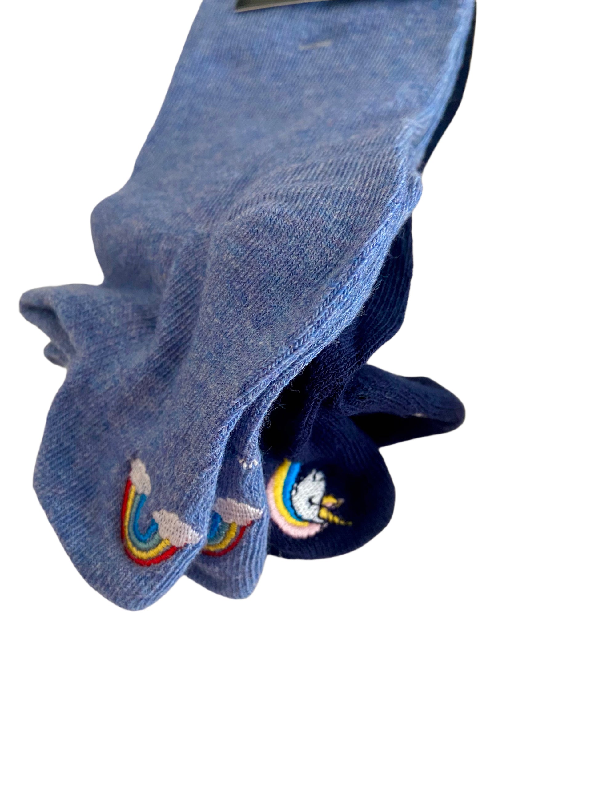 Sneakersocken Stickerei, Hackenlasche, 2er Pack