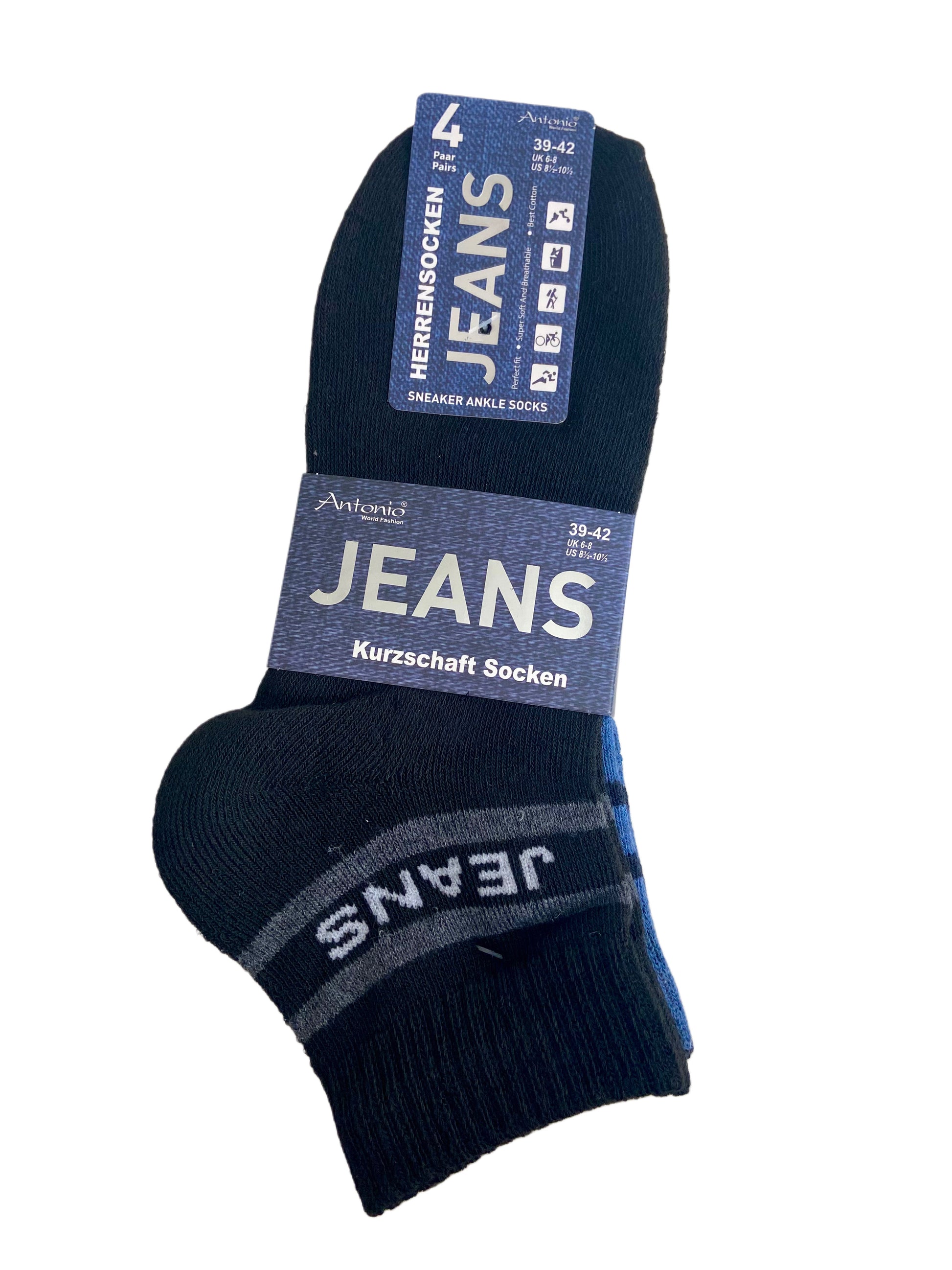 Herrensocken Denim, 3er Pack (Kopie)
