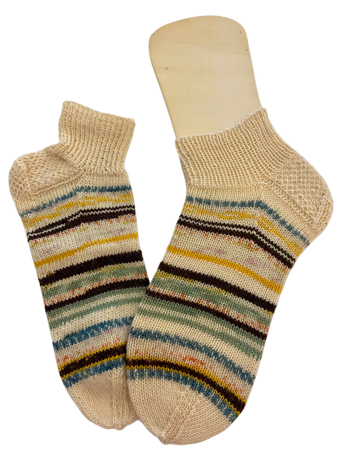 Handgestrickte Sneaker, Gr. 41/42