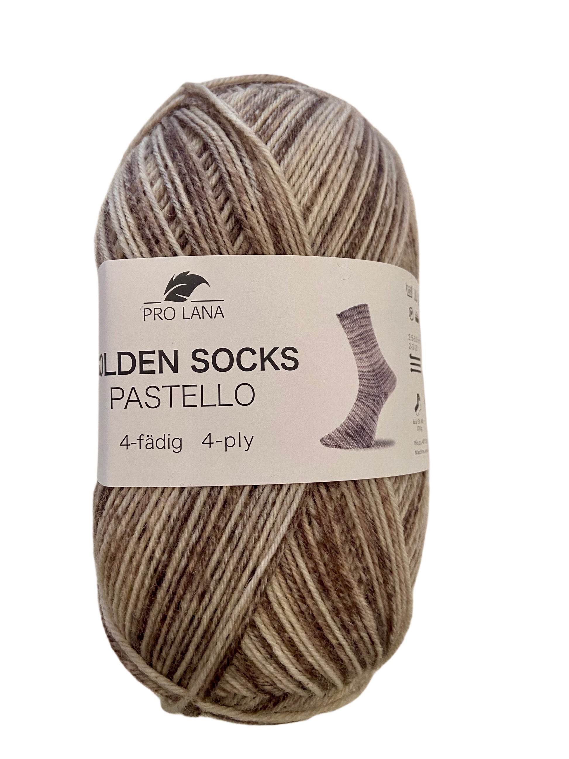 Pro Lana, Golden Socks PASTELLO, 4-fach, (6,95€ / 100g)