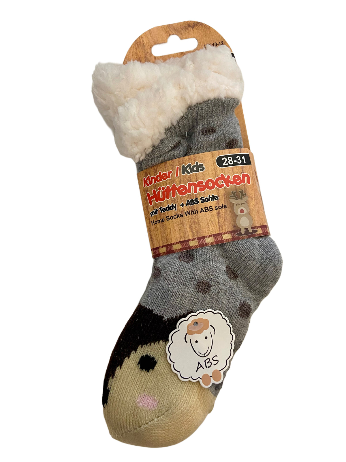 Kinder Tiergesicht Hüttensocken