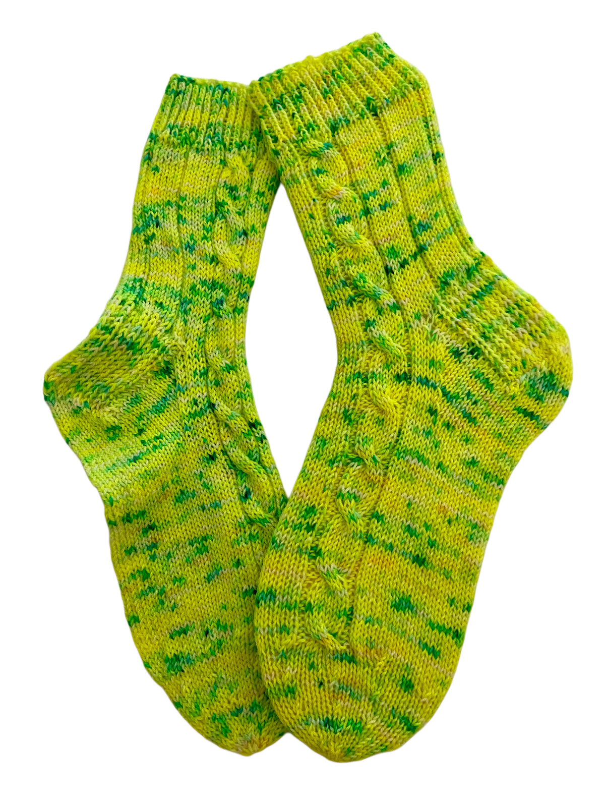 Handgestrickte Socken, Gr. 41/42