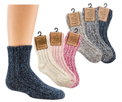 SALE! Baby/Kinder Norweger-Socken mit Wolle