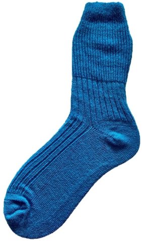 100% Natur Farbenfrohe "Alpaka" Wollsocken