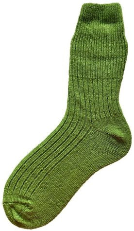 100% Natur Farbenfrohe "Alpaka" Wollsocken