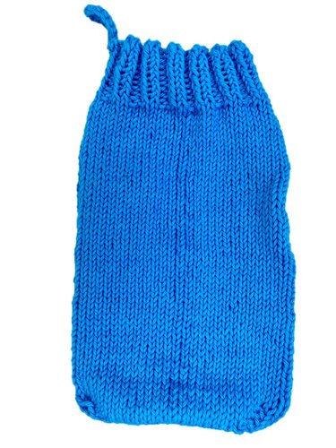 Waschhandschuh, gestrickt, HANDARBEIT