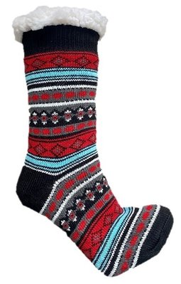 Hüttensocken Extra-Flauschig mit ABS, ONE SIZE Damen