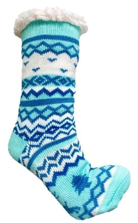 Hüttensocken Extra-Flauschig mit ABS, ONE SIZE Damen