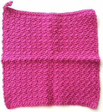 Spüllappen, Spültuch, gehäkelt, HANDARBEIT