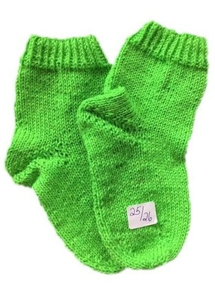 Handgestrickte Socken für Kinder, Gr. 25/26