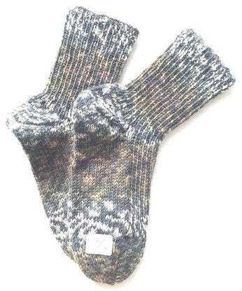 Handgestrickte Socken für Kinder, Gr. 30/31