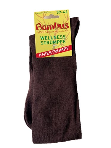 Viskose (Bambuszellstoff) Wellness-Kniestrümpfe