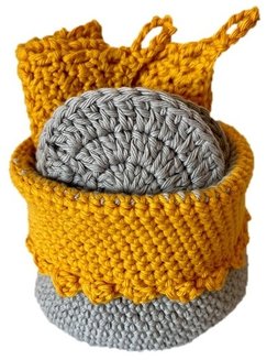 Abschminkset 9tlg., umweltfreundlich, HANDARBEIT