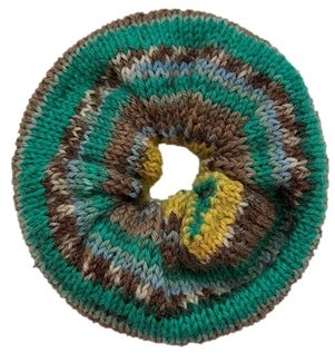 Haargummi, Scrunchie, gestrickt, HANDARBEIT