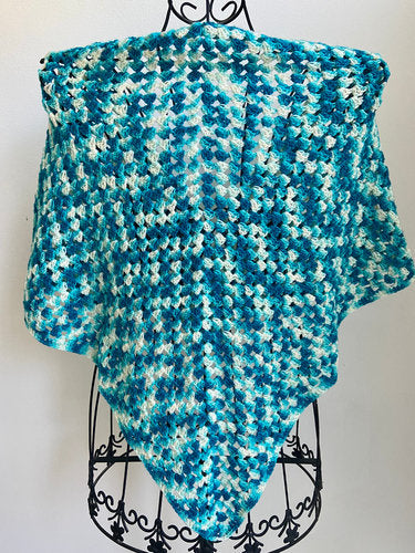 Dreieckstuch, Lacetuch, Schultertuch, HANDARBEIT