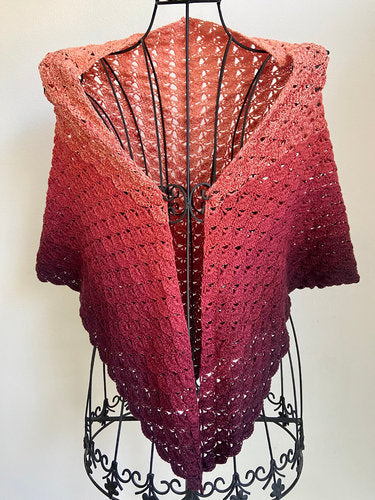 Dreieckstuch, Lacetuch, Schultertuch, HANDARBEIT