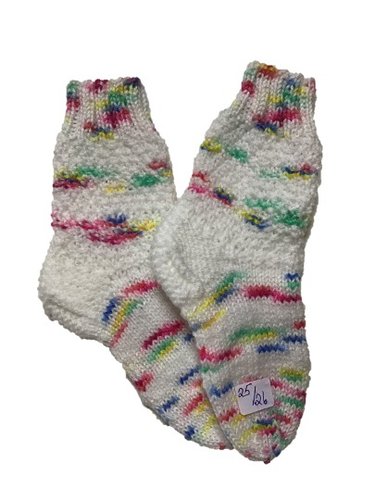 Handgestrickte Socken für Kinder, Gr. 25/26